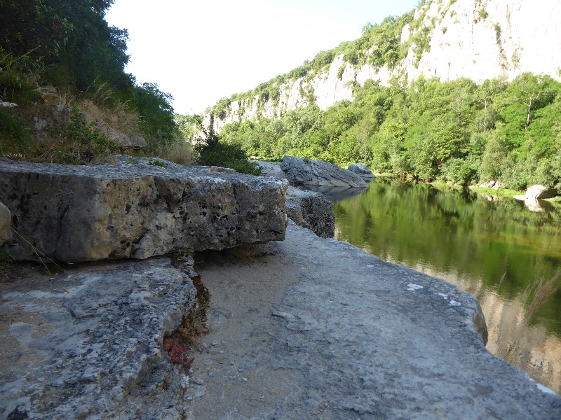 Le long du Chassezac